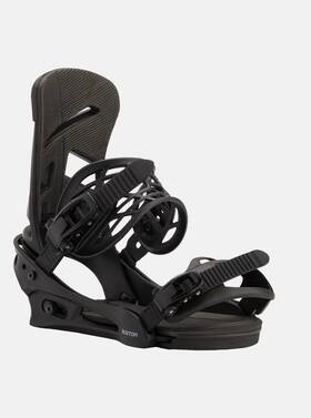 Burton 193177028905 Mission Re Flex 2026 Mens Snowboard Bindings Black Size Medium 8-11
