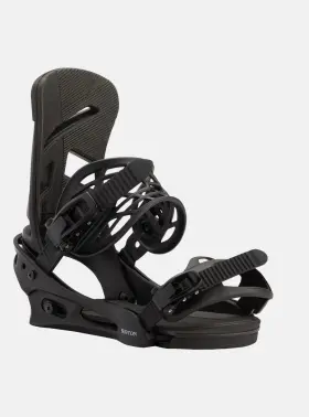 Burton 193177028905 Mission Re Flex 2026 Mens Snowboard Bindings Black Size Medium 8-11
