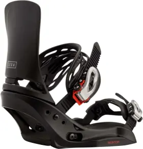 Burton 193177029667 Womens Lexa Est Snowboard Bindings 2024 - Black Size Small