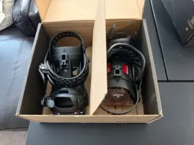 Burton 193177608985 Snowboard Bindings Hitchhiker Size M Black Split Board 2024 New In Box