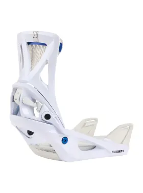 Burton 193177919364 Womens Step On Escapade Re Flex Snowboard Bindings White L