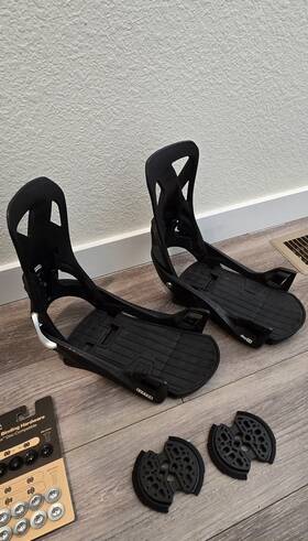 Burton 21386112001l Step On X Mens Snowboard Bindings L