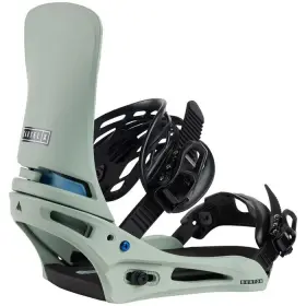 222301 Burton Mens Cartel X Re Flex Snowboard Bindings - Petrol Green Medium