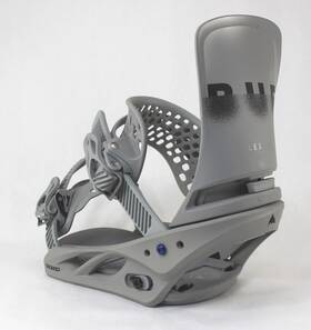 Burton 22231103021 Lexa X Snowboard Bindings Gray Logo Womens Large Us 8 New Reflex Grey