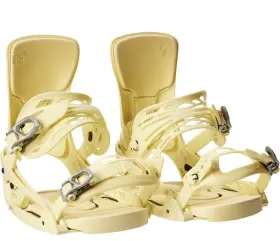 22232103022 Burton Cartel X Est Snowboard Bindings Medium Shoe Size 8-11 Cream Edition