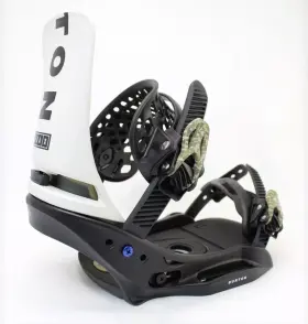 22233102962 Burton Lexa X Est Snowboard Bindings Large Womens Us 8 Black/white New 2023
