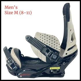 Burton 2365 #2365 Freestyle / Malavita Mens Snowboard Bindings Size M Read