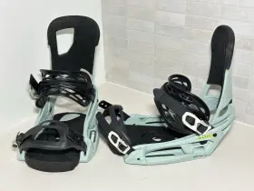 2722 Burton #2722 Cartel Est Men S Snowboard Bindings Blue Size L
