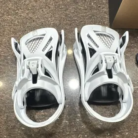 2796101sabrgol Burton Step On Genesis Re Flex Disc Compatible Mens Bindings White Size L