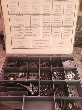 Burton 48500235 Vintage Snowboard Binding Hardware Lot Nos