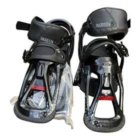 Burton 885197800844 Freestyle Mens Black Snowboard Bindings Sz M 8-11 Support 3 #252184001m