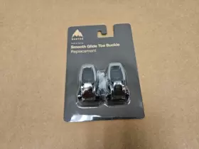 Burton 889049009539 Bindings Toe Buckle Replacement Set Hardware - Black New In Package