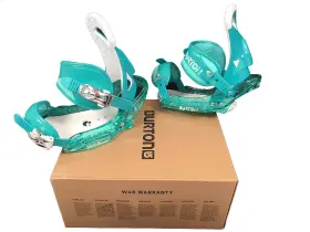 Burton 9009002689351 New Scribe Smalls Est Youth Snowboard Bindings 4k - 7k Barrier Reef