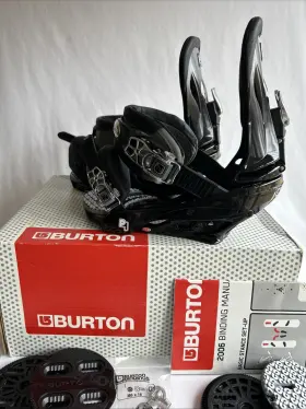 B60871023 Burton 2006 Snowboard Bindings P1 Mens Small Black