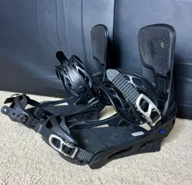 P22050608 Burton Cartel X Re Flex Snowboard Bindings Black Size M 2x4/4x4