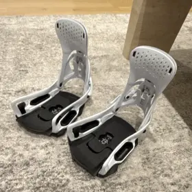 R11004002-b Burton Step On Genesis Est Snowboard Bindings Medium Men White Black