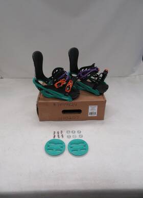 Chamonix 1110207 Scavnenger Hunt Snowboard Bindings Size Medium Multicolor