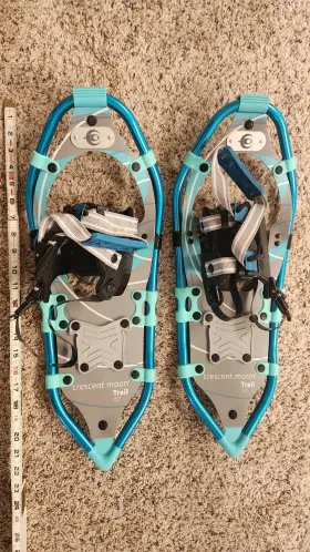 Cm-ts825wk Crescent Moon Trail 821 Womens Teal Snowshoe