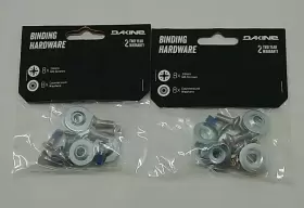 2300010 Dakine New Set Of 8 Snowboard Bindings Hardware Screws And Washers A