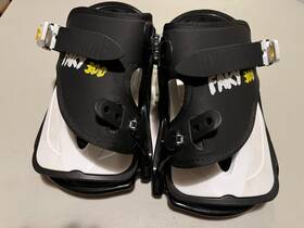 Decathlon 608449879538 New Kids Faky 300 Small Snowboard Bindings Boot Sizes Us 2 - 5.5 Nwt