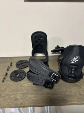 B2204003014 Dp Shimano Multi-size Snowboard Bindings Xs - S M L Xl 2xl Great Pair