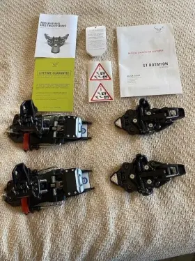 08-0000049100 Dynafit St Rotation 10-90 Alpine Touring Ski Bindings New Open Box