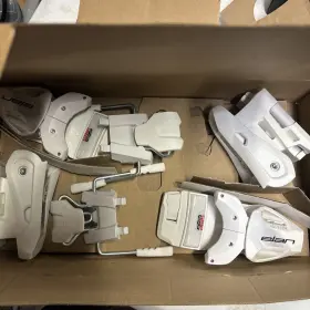 Elan 838855772189 El 4.5 Gw Ca Jrs Ski Binding White Din/iso 0.75 - 80mm #3a3
