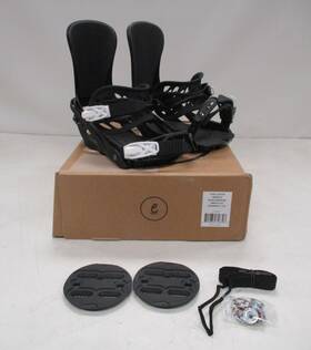 Evol 1110137 Legion Snowboard Bindings Black Size Medium Unisex And White