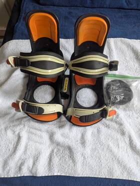 Evol Ev50 Snowboard Bindings L/xl