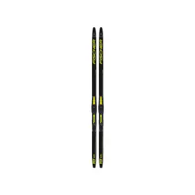 N61522-161 Fischer Junior Rcr Skate Lightweight Versatile Racing 161 Black/yellow