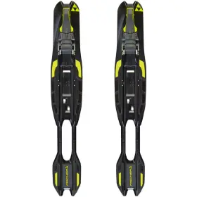 S70022 Fischer Juniors Race Jr Skate Ifp Black/yellow Bindings