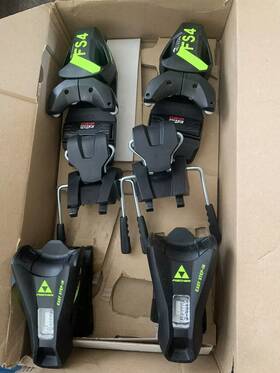 Fischer T80622 Have One To Sell Now Alpine Ski Bindings Fs 4 Gw Ca Jrs Brake 80 I