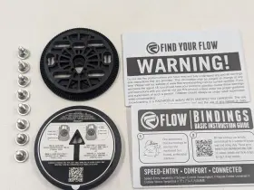 21h1 Flow Snowboard Bindings - Disc Kit With Screws