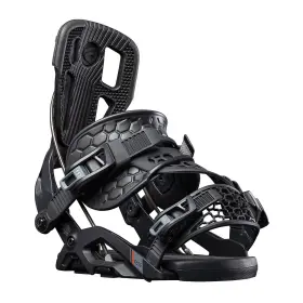 Flow 640414092661 Fuse Hybrid Mens Snowboard Bindings Black Sz M 4.5-8.5