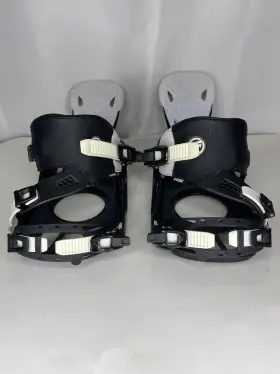 Flow 845493066023 Hybrid Snowboard Bindings Black/white L/xl