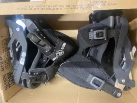 Flow 845493088070 New Inch Nexus Fusion Mens Rear-entry Black Snowboard Bindings Large Nib