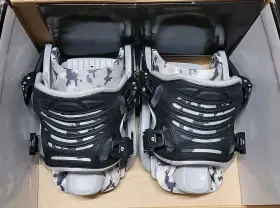 Flow 881285126353 Amp 9 Fs1 Bindings Snowboarding Mens M-l Camo Dark Gray Excellent Pre-own