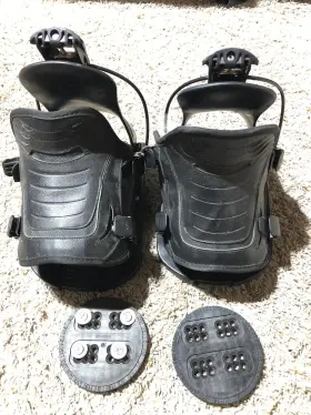 Fl-55 Flow Fl55 Black Snowboard Bindings M Xlarge