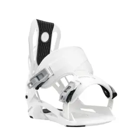 N.25.bnu.nef.gy.4l.1 Flow Nexus Fusion Mens Rear Entry Snowboard Bindings Steel Gray Large My25