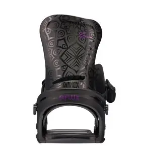 Flux 973007979609 Gs Womens Snowboard Bindings Size S 22/23 New Open Box Display Black