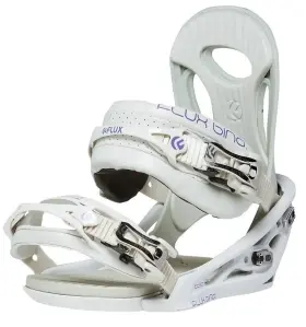 Tt30 Flux Snowboard Bindings Womens M Medium Snowboarding Winter White Purple