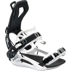 My25 Gnu 841049171685 B-real Mens Snowboard Bindings White Small