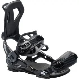 My26 Gnu 841049185224 Psych Mens Snowboard Bindings Black X-large