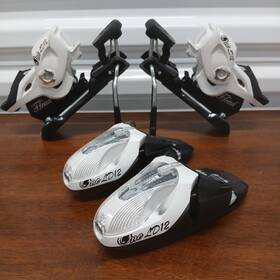 Head Ld-12 One Ski Bidings Brand New White- Black 88 Wide