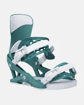 Jones 630949111647 Equinox Bindings 2026 Womens Deep Teal Small