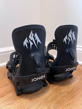 Jones J.24.bnw.eqx.bk.3m.1 Womens Equinox Snowboard Binding Medium Eclipse Black - Worn Only Twice