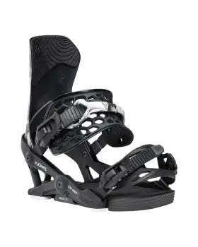 J.26.bnu.mes.bk.4l.1 Jones Meteorite Surf Series Unisex Snowboard Bindings Black Large My26