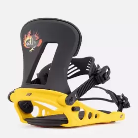 K2 886745919216 Line Up Snowboard Bindings Yellow L