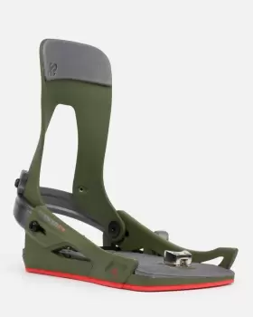 B20004016014 K2 Clicker X Hb Snowboard Bindings - Size Medium Green/vert E198