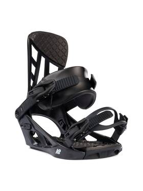 K2 Snow B2204005014 Indy Mens Snowboard Bindings Black Medium